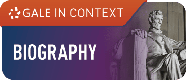 Gale in Context: Biography