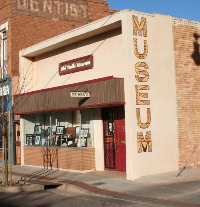 Outside photo of Old Trails Museum/Winslow Historical Society